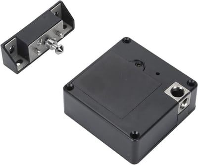 Elektronisch Kastslot - Smart NFC-slot - Kasten Beveiligen - Sleutelloze Toegang - 18 Kaarten Capaciteit - Zwart