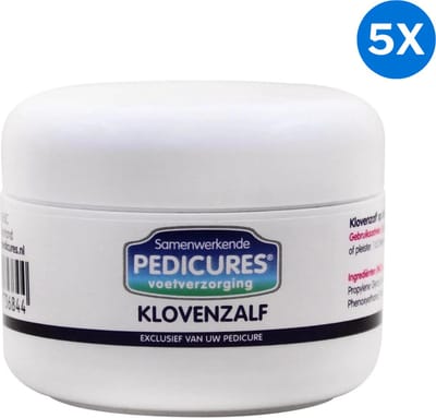 5x Samenwerkende Pedicures Klovenzalf Samenwerkende Pedicures