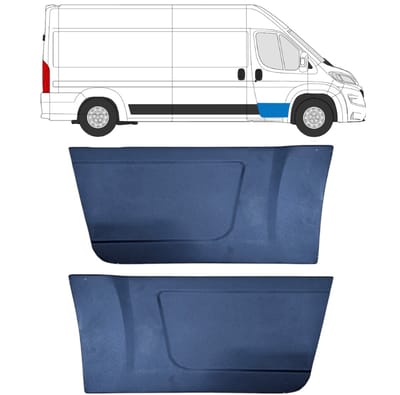 Reparatiepaneel voor deur voor Opel Movano 2021-2026 / Links + Rechts / Set