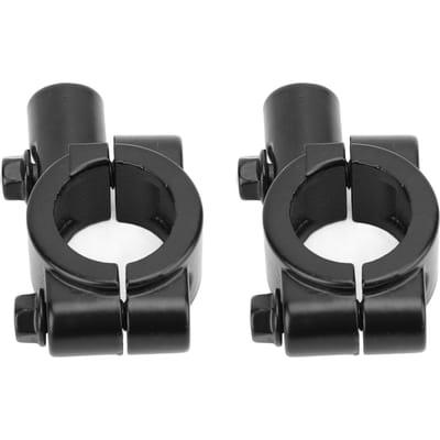 2 Stuks Motorfiets Stuur Spiegelbevestiging Achteruitkijkspiegel 22mm Draadhouder Klem Adapter voor