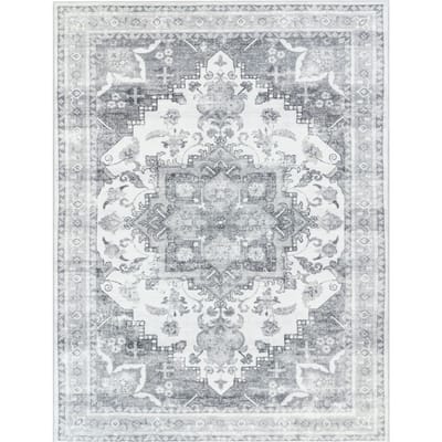 Wasbaar tapijt Cambria grijs  60x100 cm