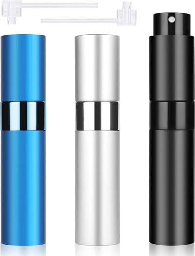 Mini-geurverstuivers - 3 stuks - Navulbaar - 10 ml navulspray parfumflesje - Reis leeg draagbaar - Reisspray parfumflesje