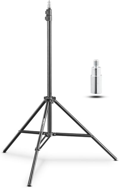 Lampstatief 208 cm - Compact en Licht Aluminiumpunt voor Fotografie en Videografie