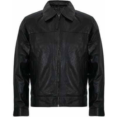 Klassiek leren Harrington-jack uit de jaren 70