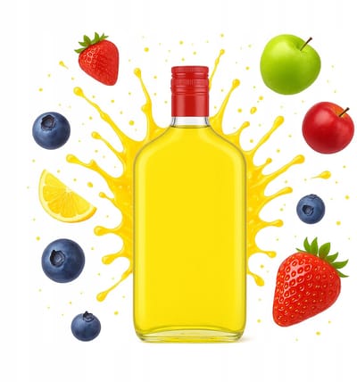 Bimberek - Glazen Fles - 350ml - Piersiówka - Voor Alcohol