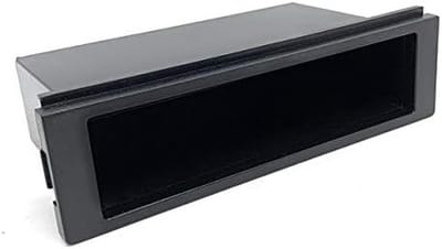 Radio Inbouwframe 2 DIN naar 1 DIN Adapter met Universeel Opbergvak