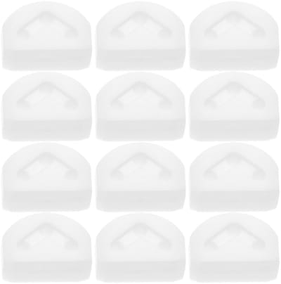 Dailygoods- Brugkralen 12 stuks - 3-gaats - Duurzaam kunststof - Akoestische gitaar - Flamenco gitaar - Snaarbeheer - Universele compatibiliteit - Gitaarbevestigingen