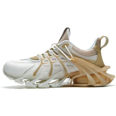 Herenschoenen Sneakers Herentennis Luxe schoenen Heren casual Trainer Race Ademende mode loafers hardloopschoenen voor heren 43 white