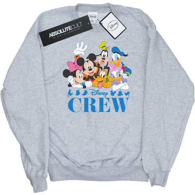 Disney Meisjes Mickey Mouse Disney Vrienden Sweatshirt (Sportgrijs)