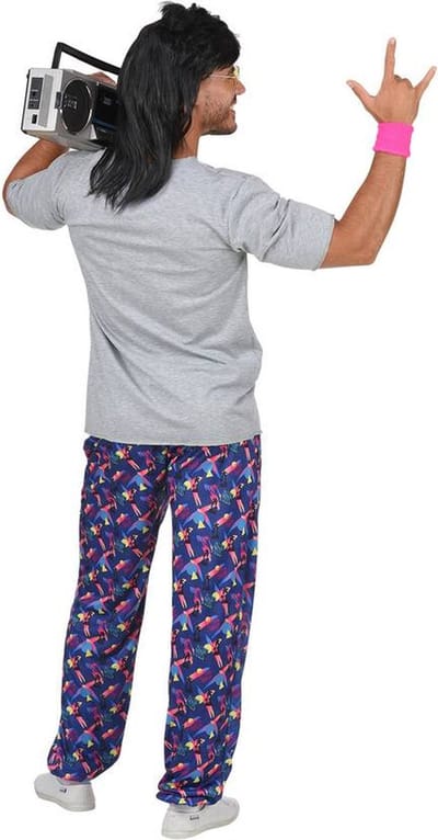 Jaren 80 beach boy pak Disco heren