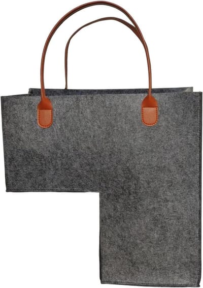 Trap Organizer Mand - Opbergmand Trap - Ruimte Organiseren - Innovatieve Opslag - 42x25.5x42 cm - Midden Grijs