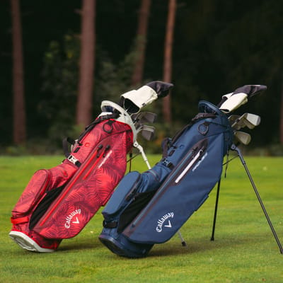 Callaway Fairway C HD Red Palms Waterproof Standbag 2025 - Rood