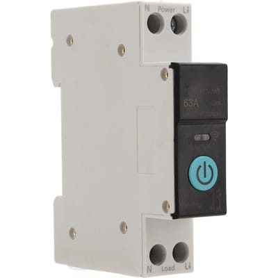 DIN Rail Stroomonderbreker Smart WIFI Schakelaar Mobiele Telefoon Afstandsbediening 3 Timing Modi voor Huishouden