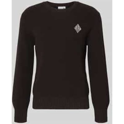 Regular fit pullover van katoenmix model 'COTES PERLES'