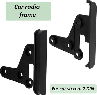 Dailygoods - Autoradio Frame Adapter - Kunststof - Compatibel met Toyota - Eenvoudige installatie - Versterk je geluidservaring - Geschikt voor di...