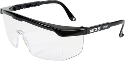 Yato YT-7361 - Veiligheidsbril - Optische klasse 1 - UV-bescherming - Zwart Frame