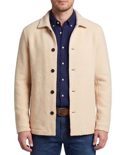 Profuomo vest beige