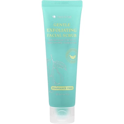 Zachte Exfoliërende Gezichtsscrub, Parfumvrij, 120 ml (4.1 fl oz) blue