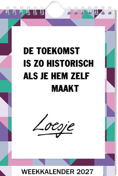 Weekkalender - 2027 - Loesje