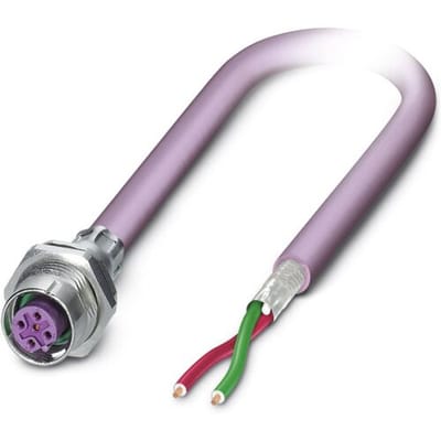 Phoenix Contact 1437478 Sensor/actuator inbouwconnector M12 Aantal polen (sensoren): 2 Bus, inbouw 5.00 m 1 stuk(s)