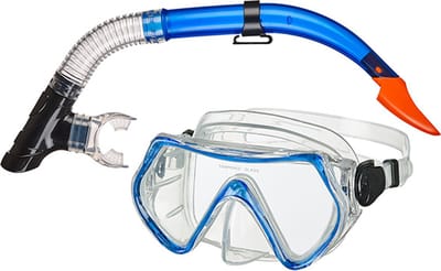 BECO snorkelset Livorno - voor kinderen 8+ - blauw