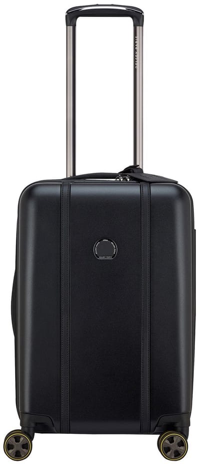 Delsey Cadence Handbagage Spinner 55 cm - Uitbreidbaar 34/37 liter - 55x35x23/25 cm - deep black