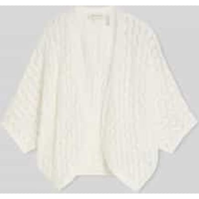 Tom Tailor - Oversized bolero-vest - Maat XXL - Whisper White
