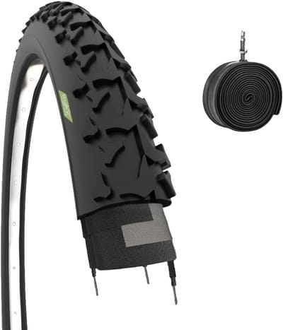 Fietsbanden Set - Banden Mountainbike - Stadsverkeer Fietsen - Synthetisch Rubber - 26 x 1.90 inch - Zwart