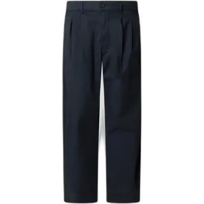 Pantalon wijde plooien in popeline Pepe Jeans