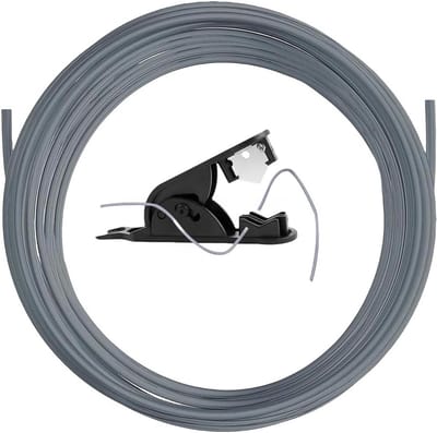 10 meter PTFE slang met snijder voor hoge temperatuur, chemische bestendigheid en veelzijdig gebruik
