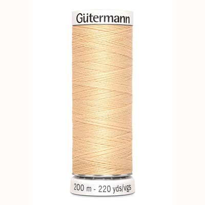 Gütermann Alles Naaigaren, Beige  Nr. 006, 200 meter, Per stuk.