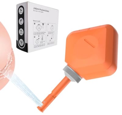 Dailygoods- Bidet Draagbaar - Handheld Sproeier - Postpartum Verzorging - Aambeienbehandeling - TPE/PP Materiaal - Eenvoudig te Reinigen