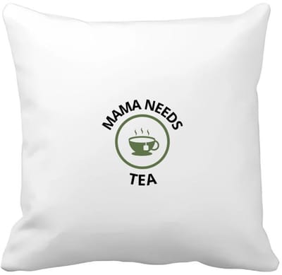 Akyol - mama needs tea Kussen hoes - Moeder - mama die thee nodig heeft - moeder cadeautjes - moederdag - verjaardagscadeau - verjaardag - cadeau - geschenk - kado - gift - moeder artikelen - 40 bij 40 cm