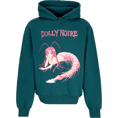 Mannen hoodie Iso-onna Japan Tour Hoodie Teal