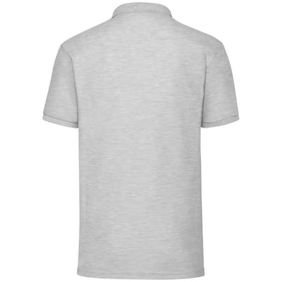 Fruit of the Loom Heren Piqué Polo Shirt (Heide Grijs)