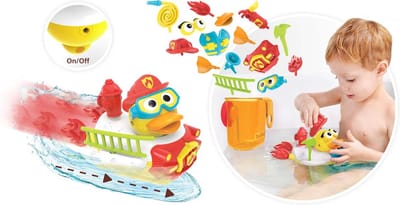 Yookidoo - Badspeelset - Jet Duck Firefighter - 17 delig