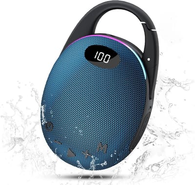 Draagbare Bluetooth Speaker - Muziek Box - Overal Luisteren - Waterdicht Ontwerp - 66mm Speaker - Blauw
