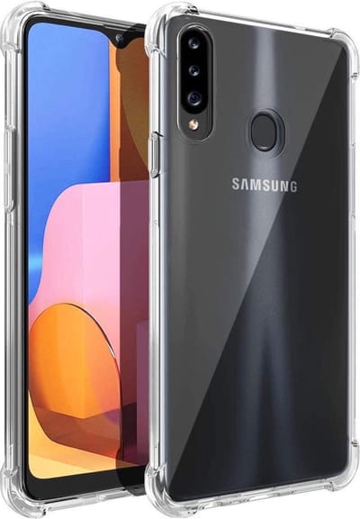 Hoesje Schokbestendig Transparant Geschikt voor Samsung Galaxy A21S