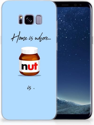 Samsung Galaxy S8 Plus Siliconen Case Nut Home