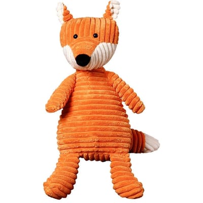 Adorable peluche renard pour enfants, poupée d'accompagnement, oreiller animal Kawaii, pendentif mignon, cadeau apaisant pour bébé, cadeaux de festival de Noël 15cm pendant rouge