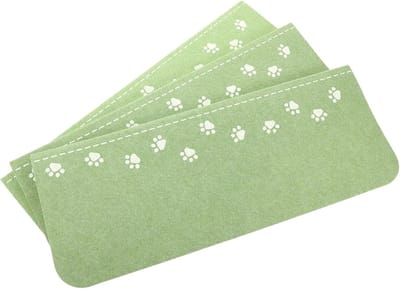Antislip trapmatten, 3-pack - veiligheidsmatten, zacht materiaal, aantrekkelijk design, groen, 22*55 cm