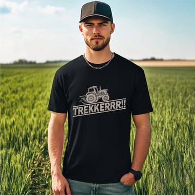 AGRIFANS® Trekkerrr!! - Heren T-shirt - S