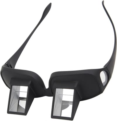 Optische glazen met 90 graden horizontale reflectie voor comfortabel lezen en tv-kijken, eenvoudig te dragen en ideaal voor ontspanning