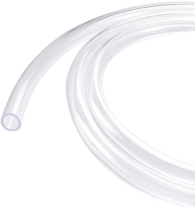 Dailygoody - Transparante PVC Slang - Flexibele Buizen voor Tuinbewatering - Lichtgewicht 5m - Duurzaam en Herbruikbaar - 12mm Buitendiameter - Geschi...