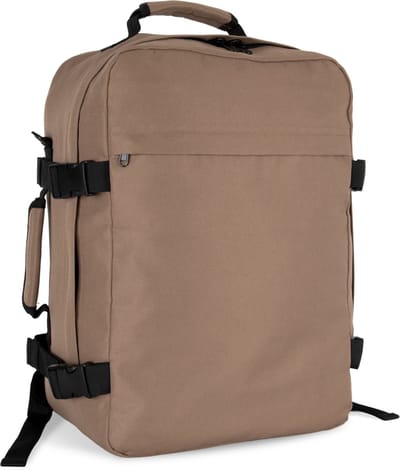 Veelzijdige Reisrugzak - Reis Rugzak - Laptopvak - Waterafstotend - Handbagage - Brown
