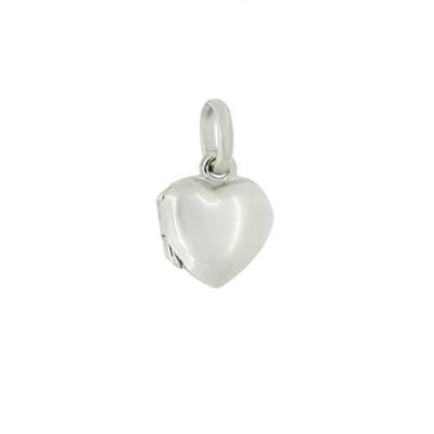 Blinx Jewels Zilveren Hanger Foto Klein Hartje Medaillon