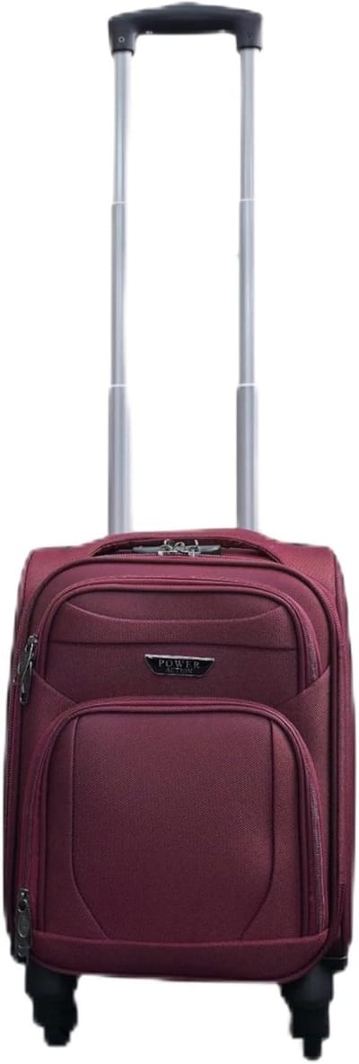 Reis Koffer Set - Zachte Bagage - Vakantie Vervoer - Lichtgewicht Nylon - 36x31x21 - Wijn