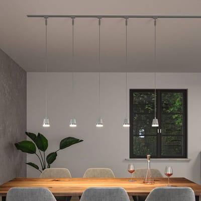 Paulmann Cone 230V-railsysteem lamp, Hanglamp URail GU10 10 W Chroom (mat)