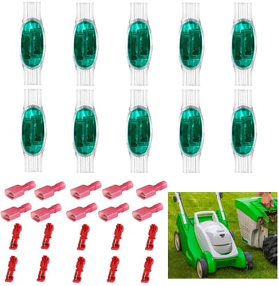 Dailygoods- Kabelverbinder Waterdicht - Kabelverbinder Robotmaaier - Kabelverbinder IP68 - 30 Stuks - Corrosiebestendig - Veilig Klemmechanisme - Connectoren