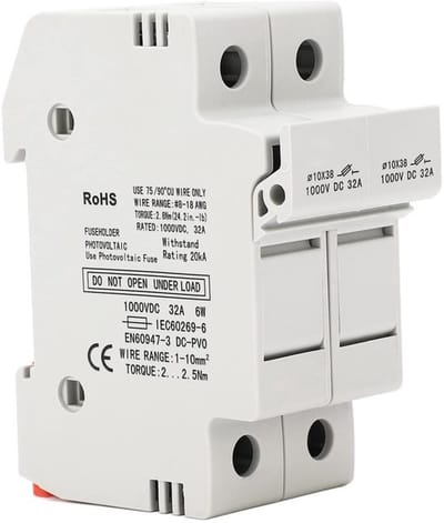 Allecto - Dc Fuse Holder - Hoogwaardige Bescherming tegen